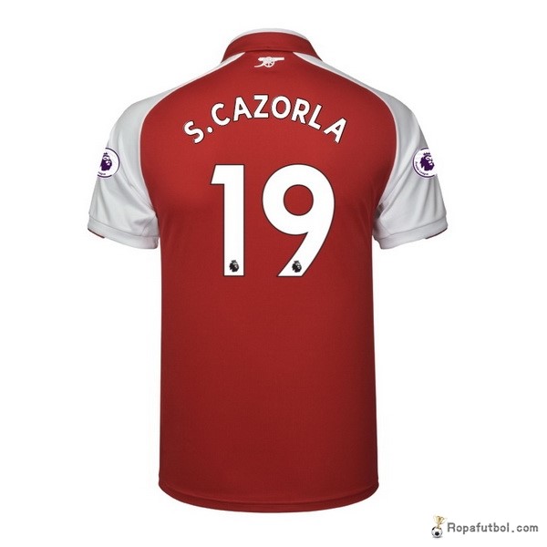 Camiseta Arsenal Replica Primera Ropa S.Cazorla 2017/18